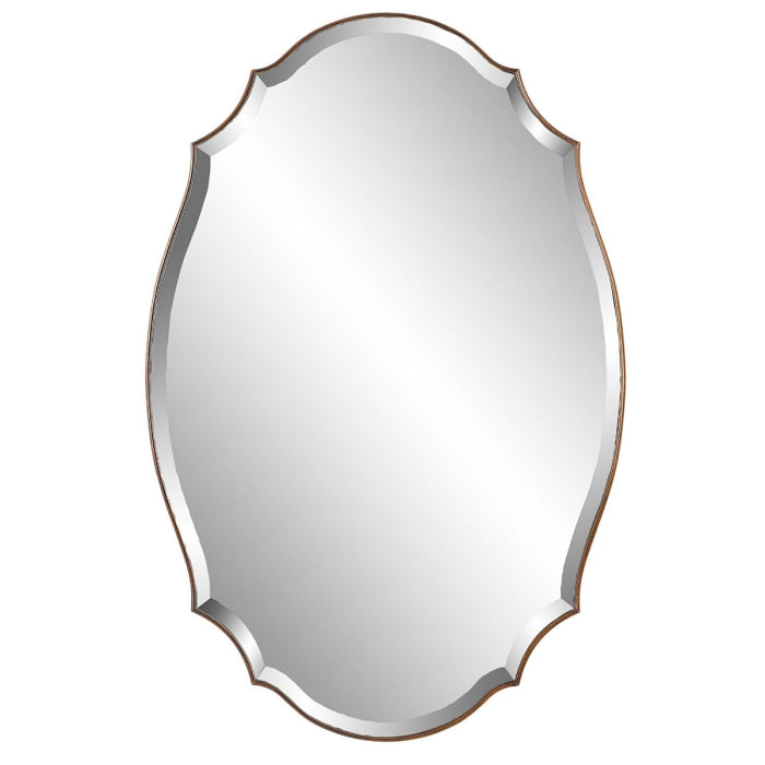 Aida Mirror Bronze & Gold Finish — Keiichi