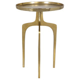 Tripod Side Table Gold - Keiichi