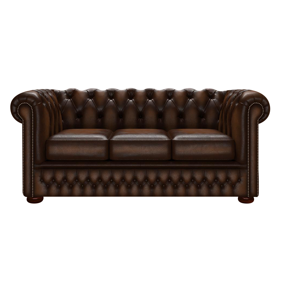 Fleming 3-Sits Chesterfield Soffa