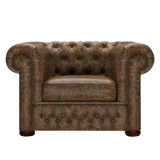 Classic Chesterfield Fåtölj Etna Brandy