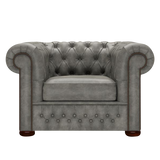 Classic Chesterfield Fåtölj Etna Grey