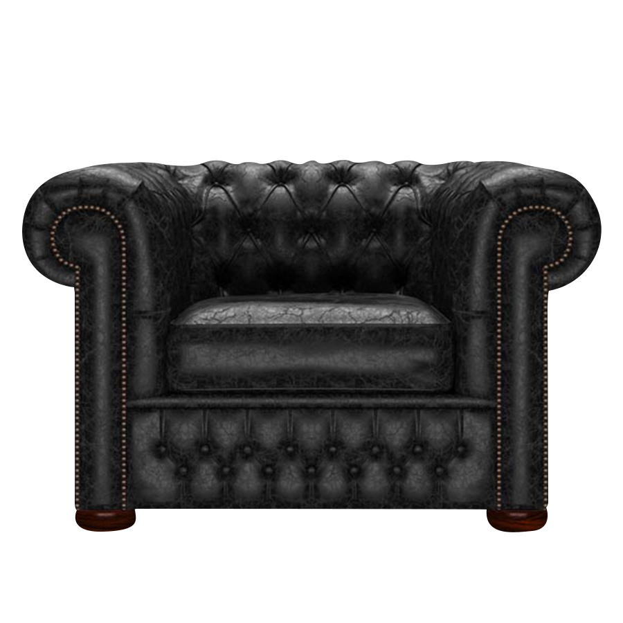 Classic Chesterfield Fåtölj – Tudor Spice