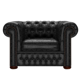 Classic Chesterfield Fåtölj – Tudor Spice