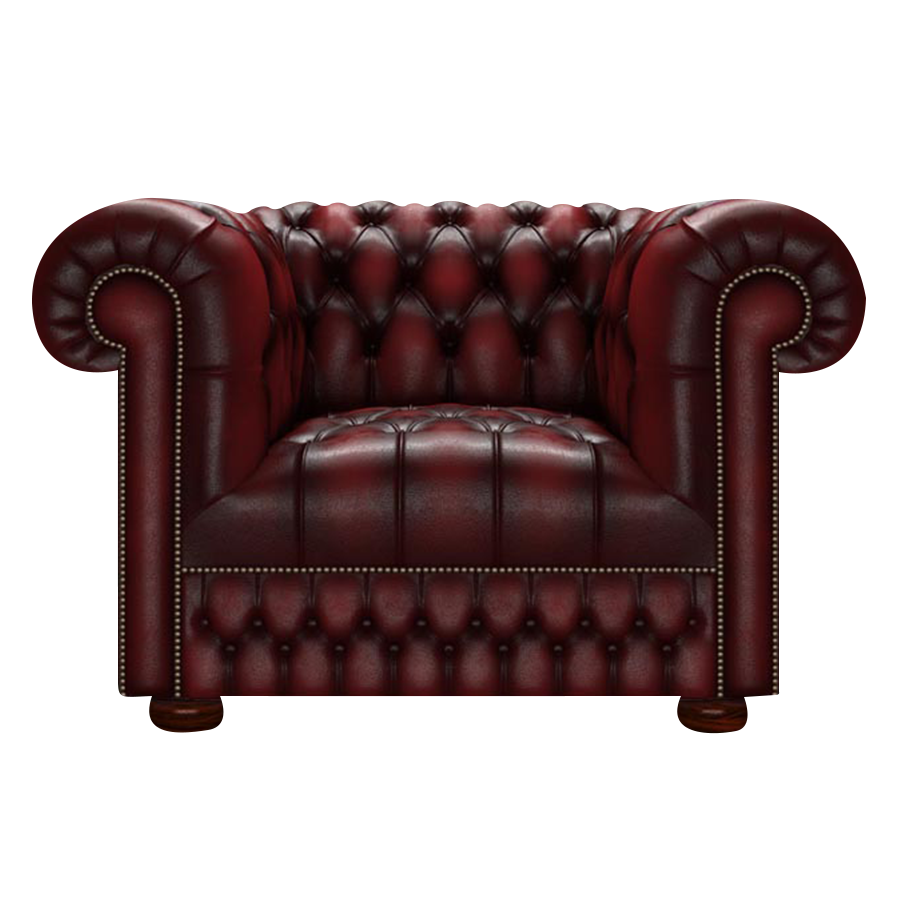 Cromwell Chesterfield Fåtölj Antique Red