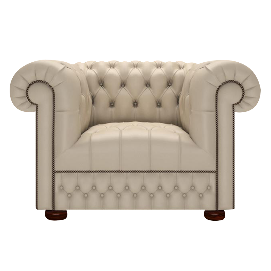 Cromwell Chesterfield Fåtölj Birch Blush Beige