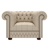 Cromwell Chesterfield Fåtölj Birch Blush Beige
