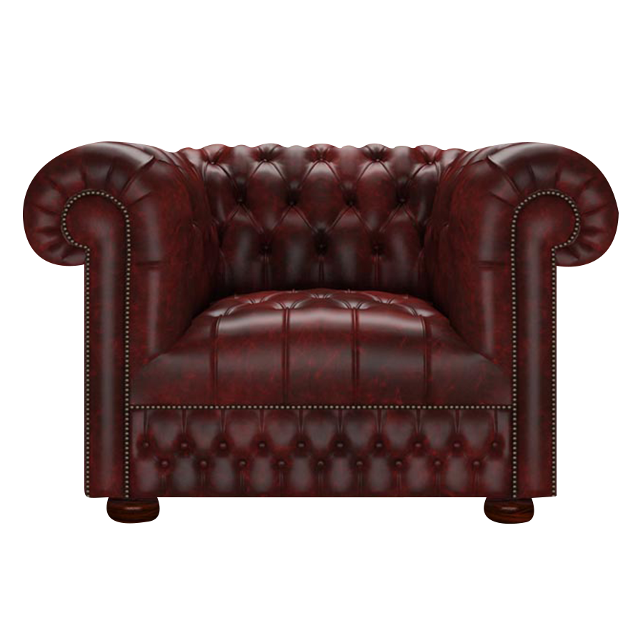 Cromwell Chesterfield Fåtölj Etna Red