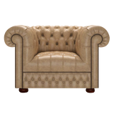 Cromwell Chesterfield Fåtölj Old English Parchment