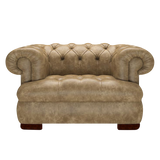 Drake Chesterfield Fåtölj Etna Beige
