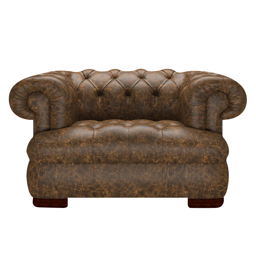 Drake Chesterfield Fåtölj Etna Brandy