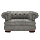 Drake Chesterfield Fåtölj Etna Grey
