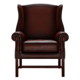 Drummond Chesterfield Fåtölj Antique Chestnut