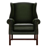 Drummond Chesterfield Fåtölj Antique Green