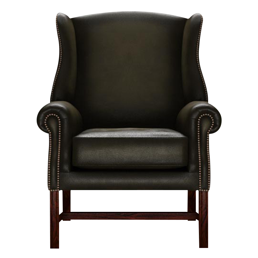 Drummond Chesterfield Fåtölj Antique Olive
