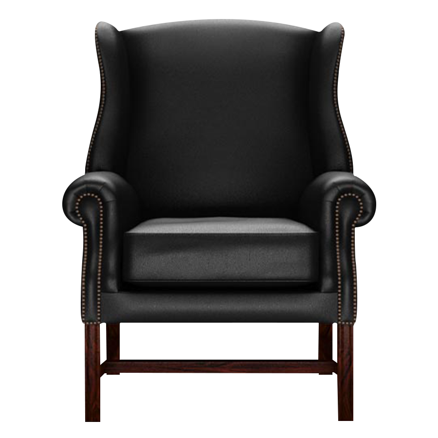 Drummond Chesterfield Fåtölj Birch Black