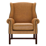 Drummond Chesterfield Fåtölj Old English Buckskin