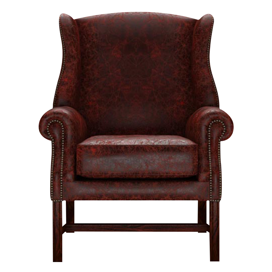 Drummond Chesterfield Fåtölj Tudor Oxblood