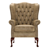 Gladstone Chesterfield Fåtölj Etna Beige