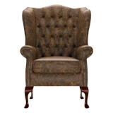 Gladstone Chesterfield Fåtölj Etna Brandy