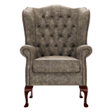 Gladstone Chesterfield Fåtölj Etna Taupe