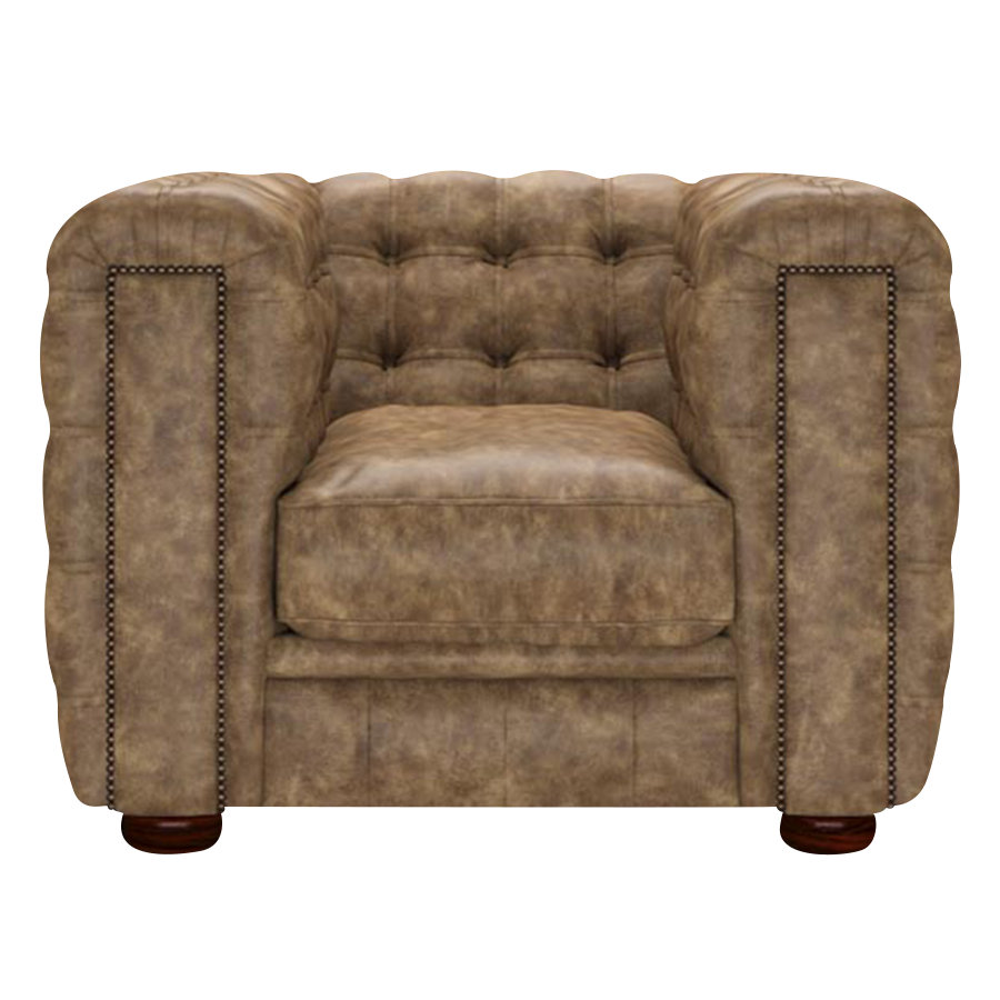 Kingsley Chesterfield Fåtölj Etna Camel