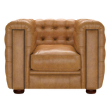Kingsley Chesterfield Fåtölj Old English Buckskin