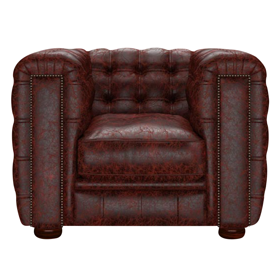 Kingsley Chesterfield Fåtölj Tudor Oxblood
