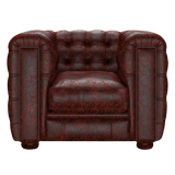 Kingsley Chesterfield Fåtölj Tudor Oxblood