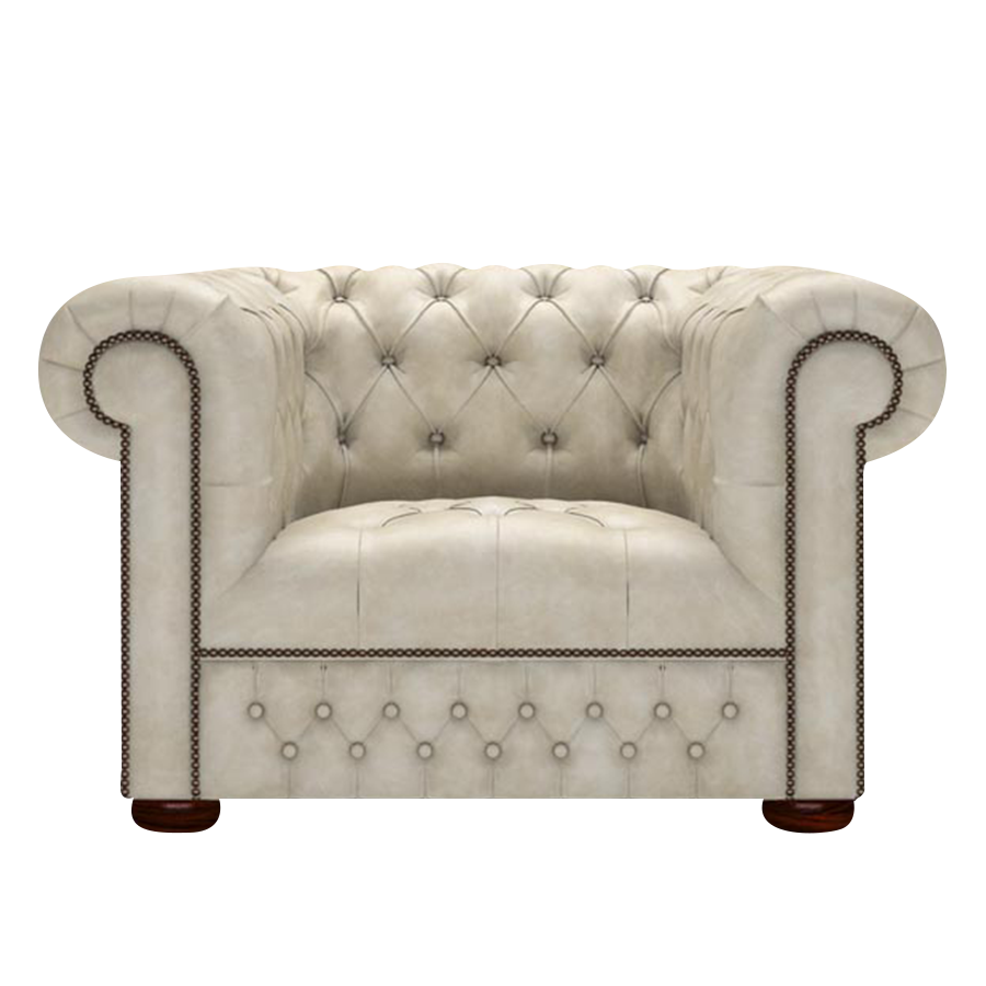 Linwood Chesterfield Fåtölj Etna Cream