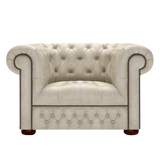Linwood Chesterfield Fåtölj Etna Cream