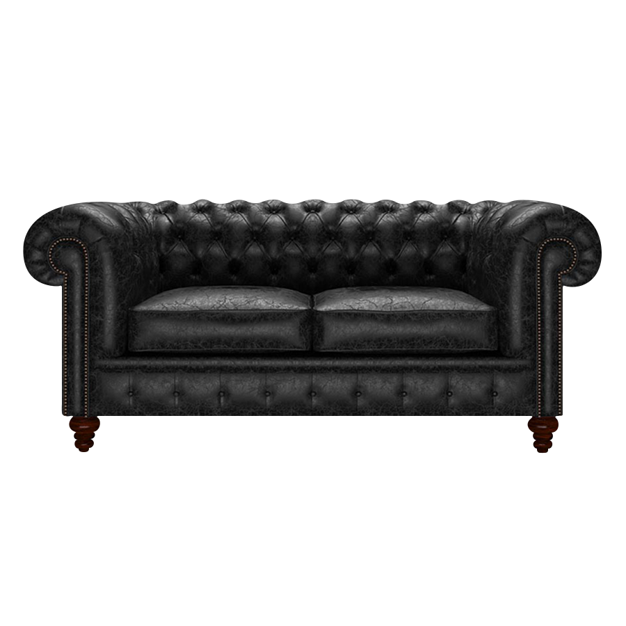 Raleigh 2-Sits Chesterfield Soffa – Tudor Spice