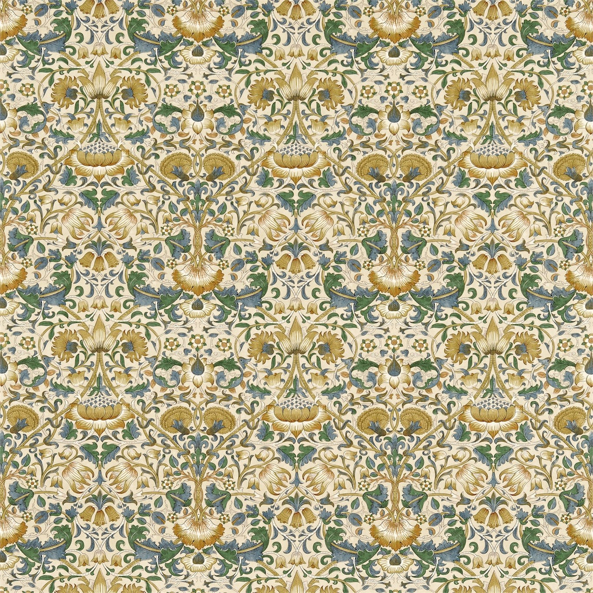 Morris and Co Tyg Lodden Manilla Bayleaf