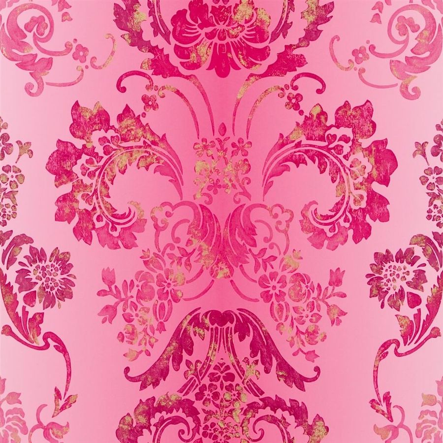 Designers Guild Tapet Kashgar Fuchsia