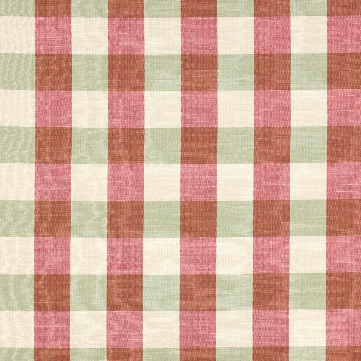 Colefax and Fowler Tyg Eaton Check Red Green