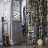 Morris and Co Tyg Forest (Velvet) Charcoal