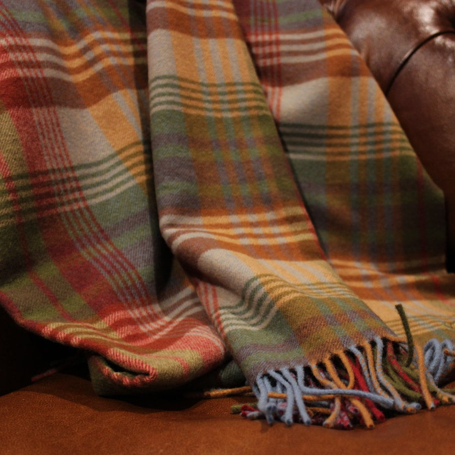 Mulberry Home Pläd Tartan