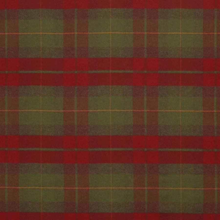 Ralph Lauren Home Tyg Coach Road Tartan Crimson